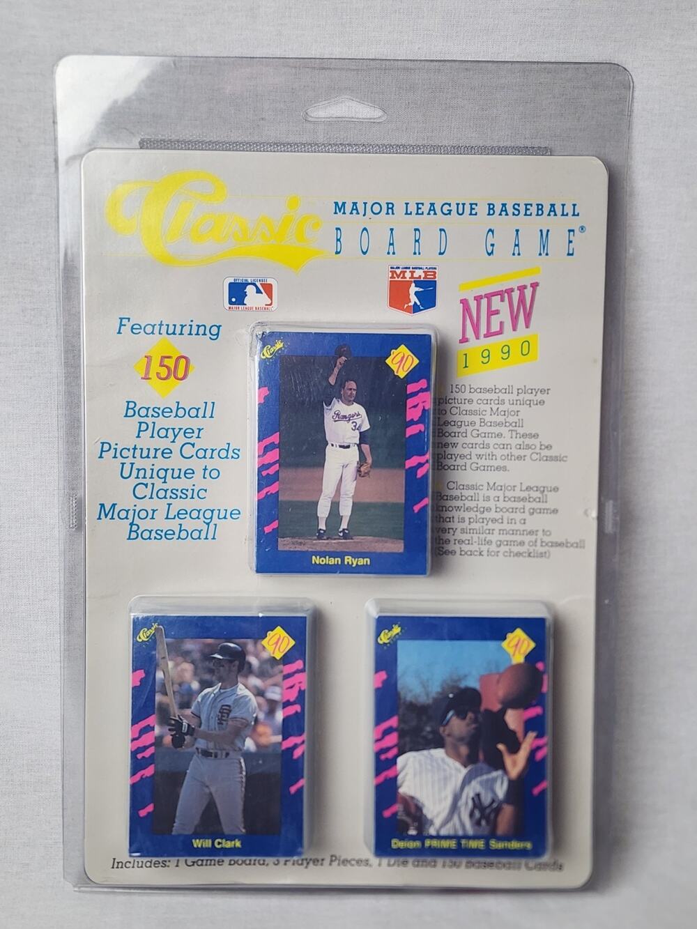 1990 CLASSIC MAJOR LEAGUE BASEBALL MLB BOARD GAME - READ DESCRIPTION